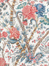 Luberon wallpaper in red blue color - pattern number P8022100.195.0 - by Brunschwig and Fils in the  collection