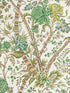 Luberon wallpaper in green leaf color - pattern number P8022100.333.0 - by Brunschwig and Fils in the  collection