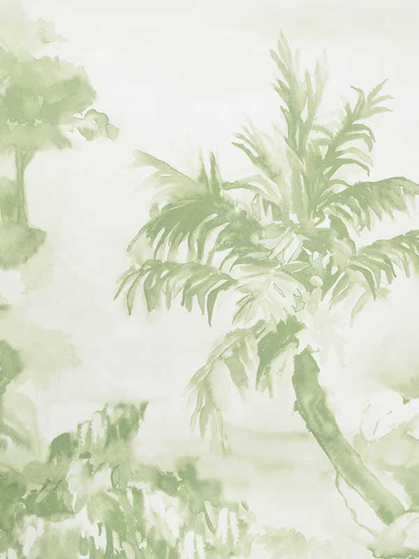 Nouvelle wallpaper in green color - pattern number P8022112.3.0 - by Brunschwig and Fils in the  collection