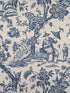 Marcel wallpaper in navy color - pattern number P8023106.50.0 - by Brunschwig and Fils in the  collection