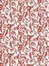 Jamaique fabric in brique color - pattern number WH 000023338 - by Scalamandre in the  collection