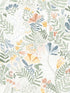 Brittsommar Woodland Floral fabric in seafoam color - pattern number 4143-22005 - by A Street Prints in the Botanica collection