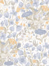 Hava Meadow Flowers fabric in light blue color - pattern number 4143-22010 - by A Street Prints in the Botanica collection