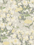 Hava Meadow Flowers fabric in yellow color - pattern number 4143-22012 - by A Street Prints in the Botanica collection