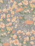 Hava Meadow Flowers fabric in coral color - pattern number 4143-22013 - by A Street Prints in the Botanica collection