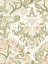 Lisa Floral Damask fabric in olive color - pattern number 4143-22017 - by A Street Prints in the Botanica collection