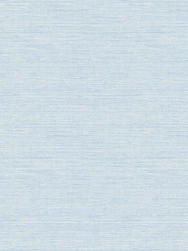 Agave Faux Grasscloth wallpaper in blue color - pattern number 4143-24283 - by A Street Prints in the Botanica collection