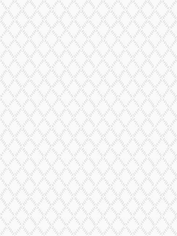 Trevor Leaf Trellis wallpaper in white color - pattern number 4143-34001 - by A Street Prints in the Botanica collection