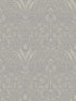 Mara Tulip Ogee fabric in grey color - pattern number 4143-34008 - by A Street Prints in the Botanica collection