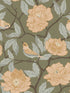 Bernadina Rosebush wallpaper in moss color - pattern number 4143-34024 - by A Street Prints in the Botanica collection