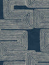 Zulu Thread fabric in midnight and silver color - pattern number AG2033 - by York in the Artistic Abstracts collection