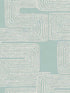 Zulu Thread fabric in azure and gold color - pattern number AG2034 - by York in the Artistic Abstracts collection