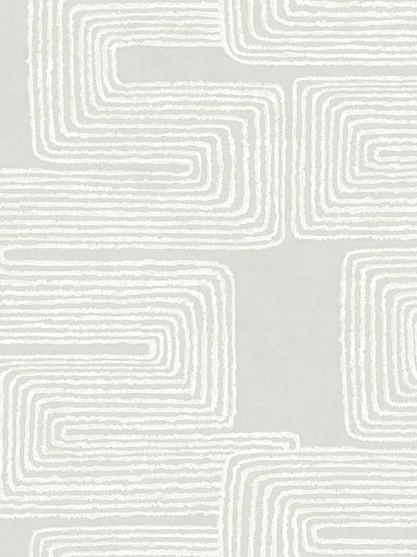 Zulu Thread fabric in dove and pearl color - pattern number AG2035 - by York in the Artistic Abstracts collection