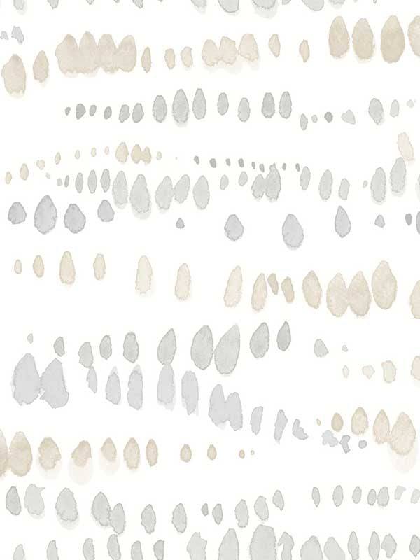 Dewdrops wallpaper in neutral color - pattern number AG2048 - by York in the Artistic Abstracts collection
