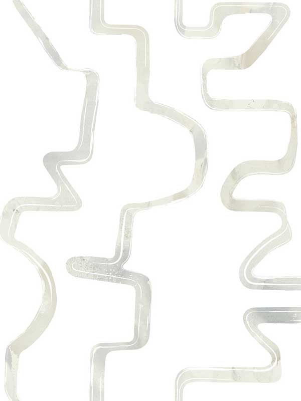 Abstract Aura fabric in neutral color - pattern number AG2053 - by York in the Artistic Abstracts collection