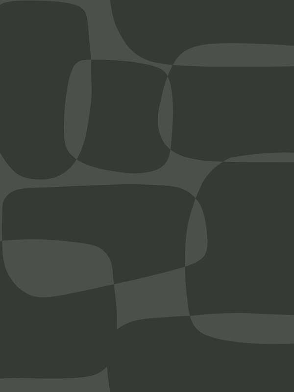 Block wallpaper in black and metallic color - pattern number AG2073 - by York in the Artistic Abstracts collection