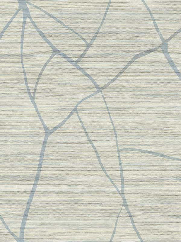 Raska wallpaper in smokey blue color - pattern number AG2086 - by York in the Artistic Abstracts collection
