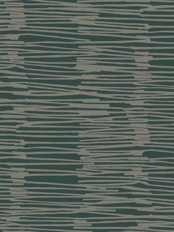 Water Reed Thatch wallpaper in forest and silver color - pattern number AG2094 - by York in the Artistic Abstracts collection