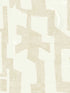 Modern Tribal wallpaper in caramel and cream color - pattern number AG2103 - by York in the Artistic Abstracts collection