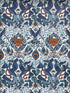 Amazon fabric in blue color - pattern number W0098/01.CAC.0 - by Clarke and Clarke in the Animalia by Emma J Shipley collection