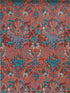 Amazon wallpaper in red color - pattern number W0098/05.CAC.0 - by Clarke and Clarke in the Animalia by Emma J Shipley collection