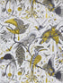 Audubon wallpaper in gold color - pattern number W0099/02.CAC.0 - by Clarke and Clarke in the Animalia by Emma J Shipley collection