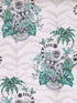 Lemur wallpaper in pink color - pattern number W0103/04.CAC.0 - by Clarke and Clarke in the Animalia by Emma J Shipley collection