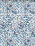 Rousseau fabric in blue color - pattern number W0104/01.CAC.0 - by Clarke and Clarke in the Animalia by Emma J Shipley collection