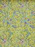 Rousseau fabric in lime color - pattern number W0104/04.CAC.0 - by Clarke and Clarke in the Animalia by Emma J Shipley collection