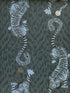 Tigris wallpaper in navy color - pattern number W0105/03.CAC.0 - by Clarke and Clarke in the Animalia by Emma J Shipley collection