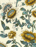 Tonquin fabric in chartreuse color - pattern number W0134/02.CAC.0 - by Clarke and Clarke in the Botanical Wonders collection