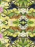 Wonderlust fabric in citron color - pattern number W0136/01.CAC.0 - by Clarke and Clarke in the Botanical Wonders collection