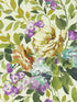Bloom wallpaper in amethyst color - pattern number W0139/01.CAC.0 - by Clarke and Clarke in the Exotica 2 collection