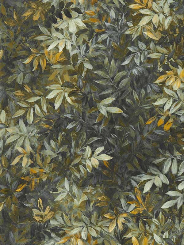 Congo wallpaper in noir color - pattern number W0140/04.CAC.0 - by Clarke and Clarke in the Exotica 2 collection