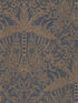 Leopardo wallpaper in antique noir color - pattern number W0141/01.CAC.0 - by Clarke and Clarke in the Exotica 2 collection