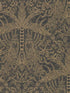 Leopardo wallpaper in copper midnight color - pattern number W0141/02.CAC.0 - by Clarke and Clarke in the Exotica 2 collection