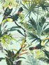 Toucan wallpaper in sky color - pattern number W0146/03.CAC.0 - by Clarke and Clarke in the Exotica 2 collection