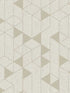 Fairbank Linen Geometric fabric in champagne color - pattern number 4034-26770 - by A Street Prints in the Scott Living Third Edition collection