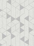 Fairbank Linen Geometric fabric in silver color - pattern number 4034-26771 - by A Street Prints in the Scott Living Third Edition collection