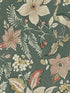 Crestwood Crowned Crane fabric in sea green color - pattern number 4034-26792 - by A Street Prints in the Scott Living Third Edition collection