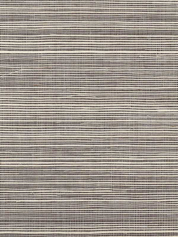 Kenter Sisal Grasscloth wallpaper in black color - pattern number 4034-72113 - by A Street Prints in the Scott Living Third Edition collection