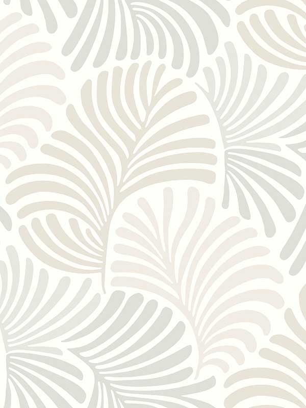 Trousdale Fanning Flora wallpaper in neutral color - pattern number 4034-72129 - by A Street Prints in the Scott Living Third Edition collection