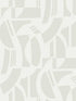 Carter Geometric Flock wallpaper in cream color - pattern number 4034-87384 - by A Street Prints in the Scott Living Third Edition collection