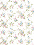Blossom Mini fabric in pink green blue color - pattern number PF38101 - by Patton Norwall in the Pretty Florals collection