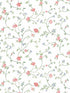 Royal Trail fabric in blue pink green color - pattern number PF38135 - by Patton Norwall in the Pretty Florals collection