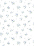 Rainbow Floral fabric in blue green color - pattern number PF38159 - by Patton Norwall in the Pretty Florals collection