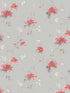 Hortensia Trail fabric in pink grey beige color - pattern number PF38107 - by Patton Norwall in the Pretty Florals collection