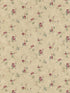 Lauras Trail wallpaper in beige burgundy drk beige color - pattern number PF38116 - by Patton Norwall in the Pretty Florals collection
