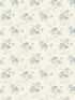 Mini Hydrangea fabric in trail cream blue beige color - pattern number PF38150 - by Patton Norwall in the Pretty Florals collection