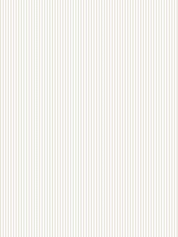 Baby Stripe wallpaper in light taupe color - pattern number PF38131 - by Patton Norwall in the Pretty Florals collection